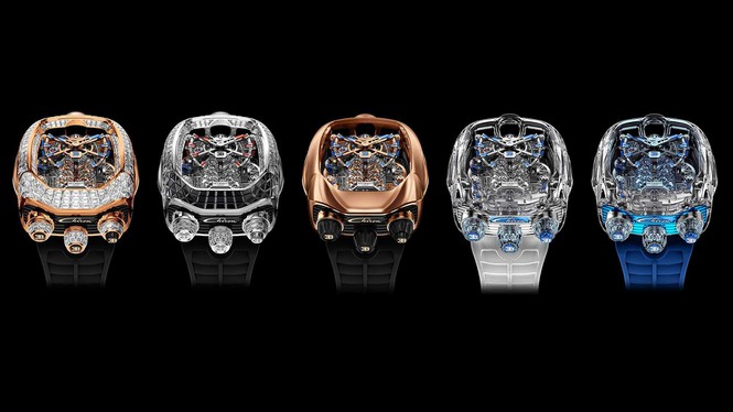 Jacob & Co lại ra mắt đồng hồ Bugatti đắt ngang siêu xe