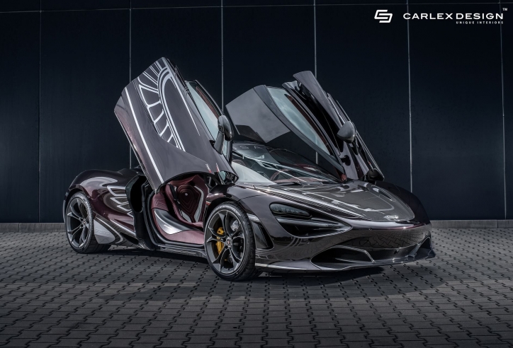 Chiêm ngưỡng khoang lái đầy mê hoặc trên McLaren 720S 