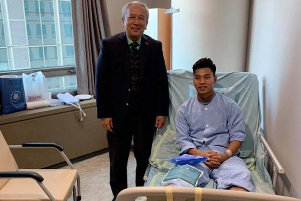 Sao HAGL báo tin cực vui từ Hàn Quốc 
