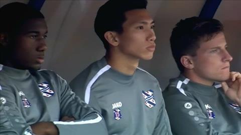 VIDEO: Những hình ảnh đầu tiên của Văn Hậu ở giải VĐQG Hà Lan