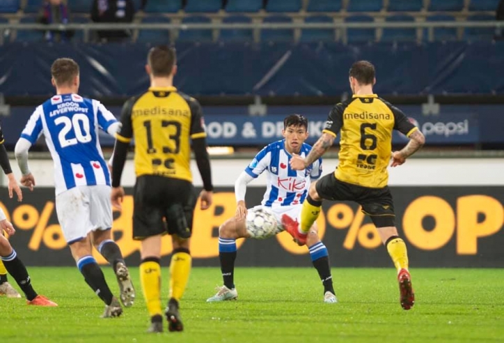 Văn Hậu nói gì sau trận đấu đầu tiên trong màu áo Heerenveen?