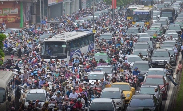 Hà Nội lập đề án thu phí ô tô, xe máy đi vào các tuyến đường trung tâm