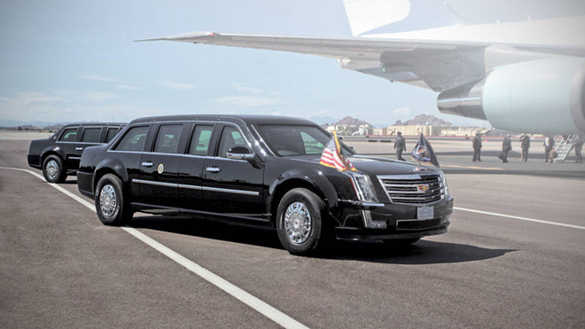 Những phương tiện 'khủng' sẽ được Tổng Thống Mỹ Donald Trump mang tới Việt Nam