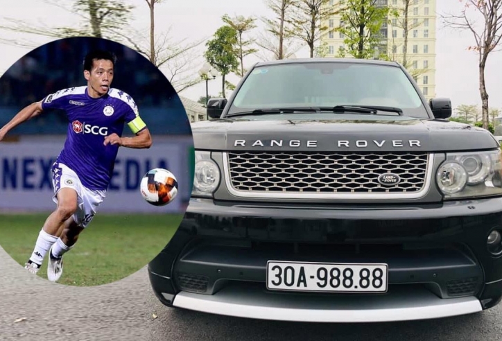 Cầu thủ Văn Quyết tậu Range Rover cũ giá 2 tỷ, biển số 'vip'