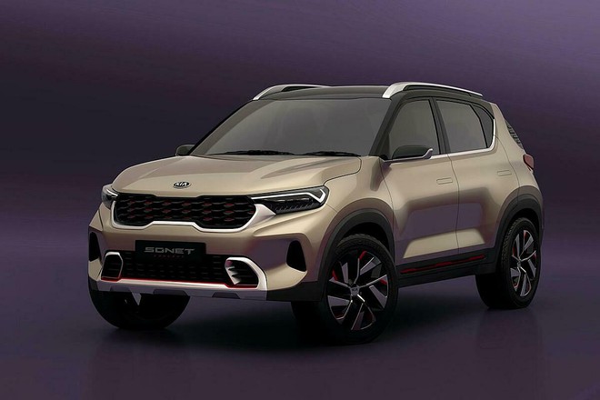 Kia Sonet 2021 với nội thất ấn tượng và công nghệ hiện đại
