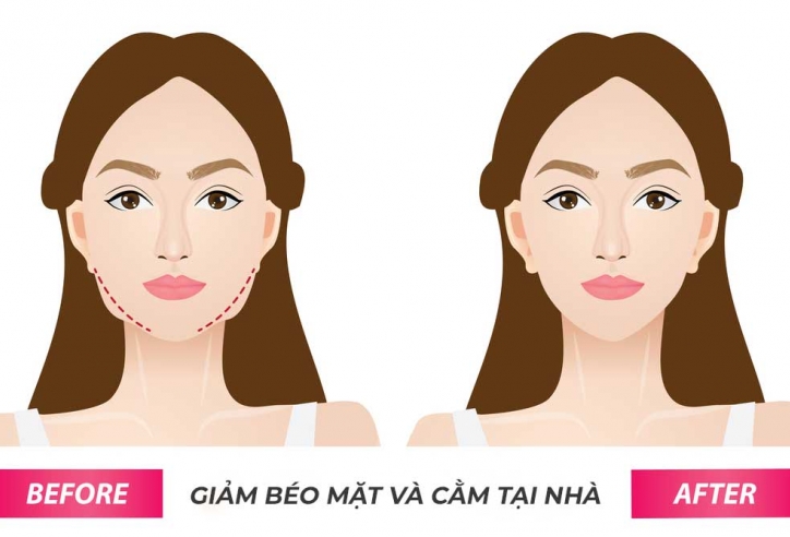 11 Cách giảm béo mặt và cằm hiệu quả ngay tại nhà