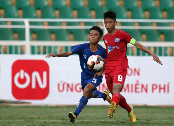 U15 Bình Dương thắng nghẹt thở U15 TP.HCM