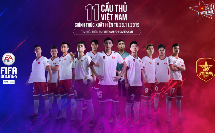 Văn Hậu, Đình Trọng, Duy Mạnh hóa siêu anh hùng trong clip mới nhất của Fifa online 4, hoàn thiện đội hình 11 cầu thủ Việt Nam cùng việc cập nhật chỉ số gây sốt cộng đồng