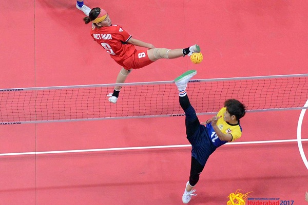 Video: Cầu mây nữ Việt Nam xuất sắc vào chung kết World Cup 