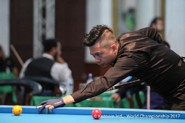 Các tay cơ Việt Nam dẫn đầu tại giải VĐTG Carom 3 băng 2017