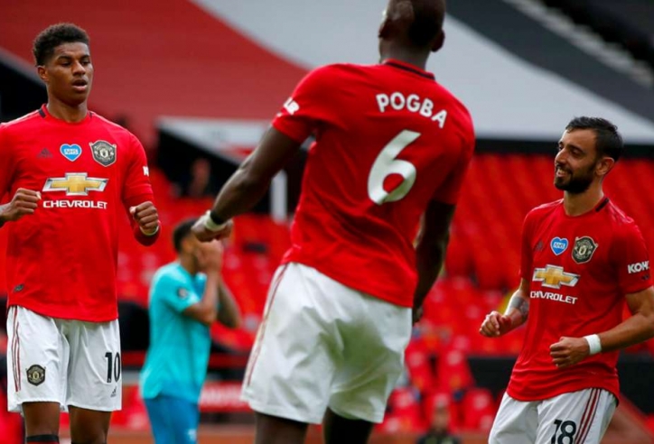 Sao MU góp mặt trong đề cử Đội hình tiêu biểu của UEFA