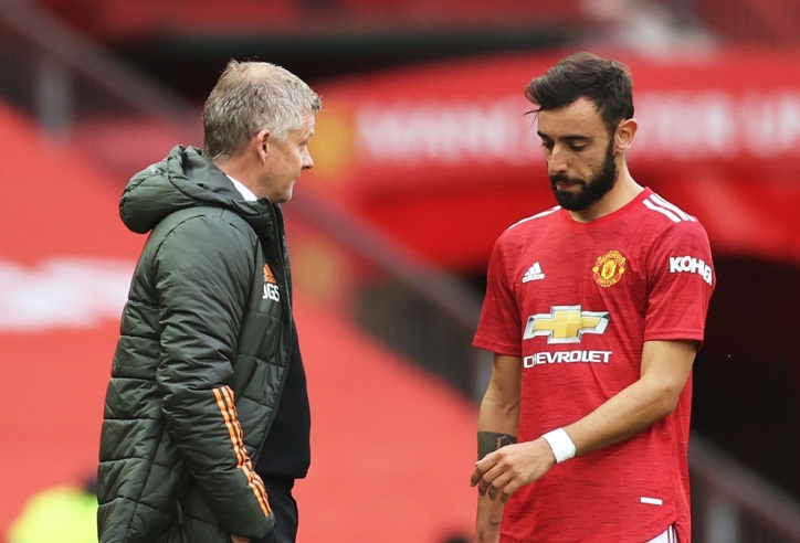 Solskjaer phá vỡ im lặng về phong độ của Bruno Fernandes