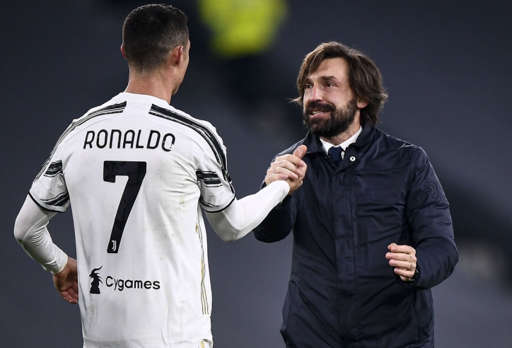 Pirlo trả lời câu hỏi về tương lai Ronaldo sau nhiều đồn đoán