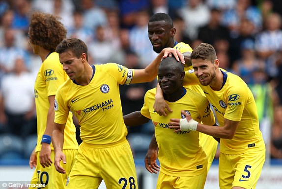 Bảng xếp hạng NHA ngày 11/8: Ấn tượng Chelsea