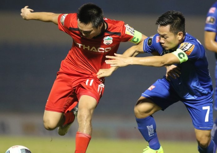 Bảng xếp hạng V-League: HAGL rơi xuống nhóm nguy hiểm