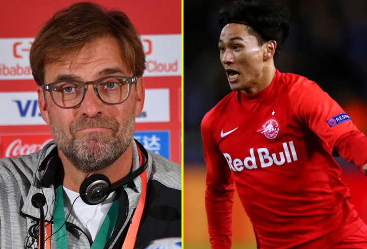 Klopp tiếc nuối thương vụ Minamino đến Liverpool