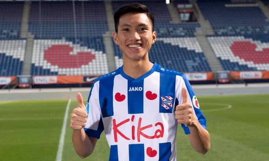 Văn Hậu giúp Heerenveen tăng trưởng mạnh nhất trên truyền thông xã hội
