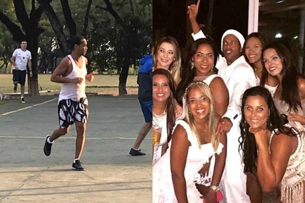 Ronaldinho sẽ mừng sinh nhật trong tù với nhiều phụ nữ
