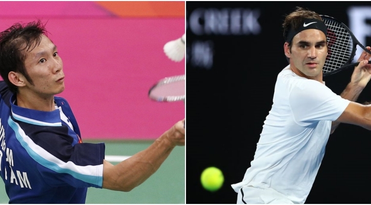 VIDEO: Tay vợt số 1 Việt Nam thực hiện thử thách giống Federer