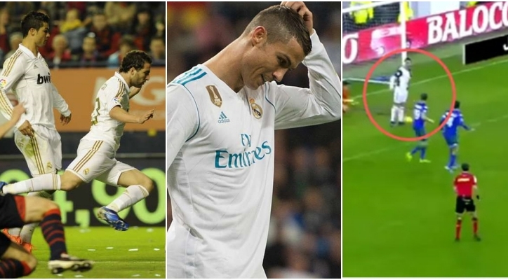 Ronaldo nhiều lần phá hỏng bàn thắng của đồng đội