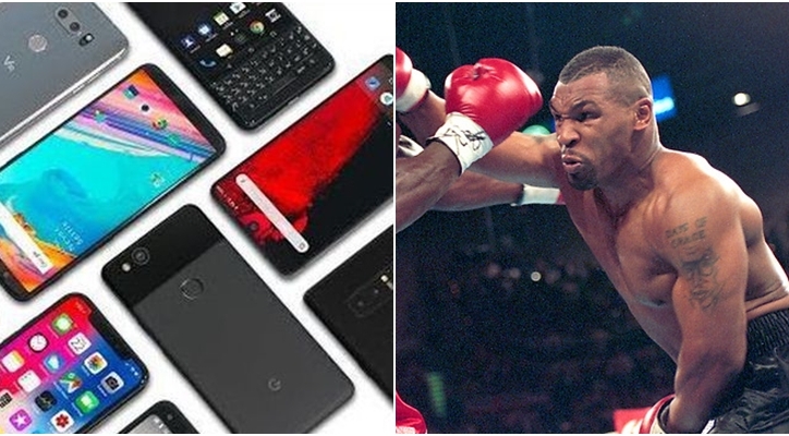Người tương lai quay cảnh Mike Tyson thi đấu bằng smartphone