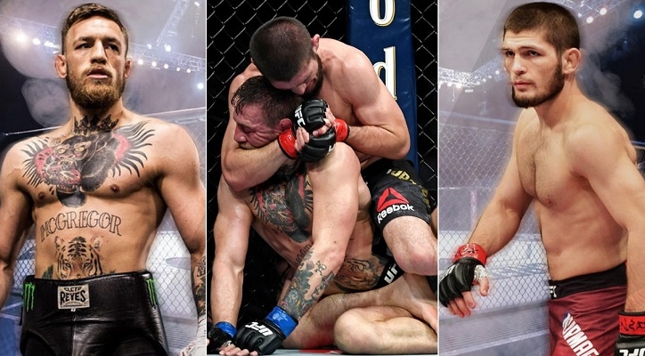 VIDEO: 'Đại bàng Nga' Khabib bóp nghẹt 'con mồi đáng thương' McGregor