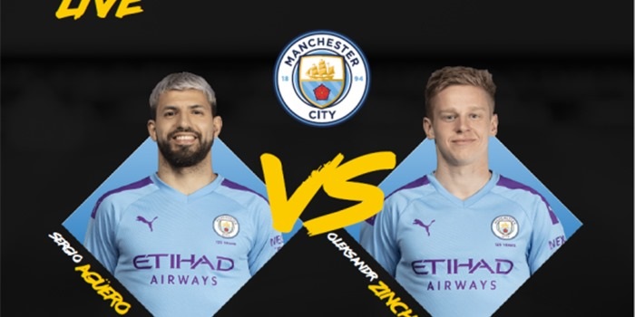 Zinchenko dùng chính Aguero trong FIFA 20 để đánh bại đàn anh