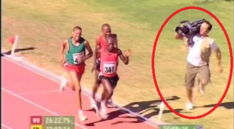 VIDEO: Anh quay phim đánh bại tất cả VĐV để 'vô địch Olympic'