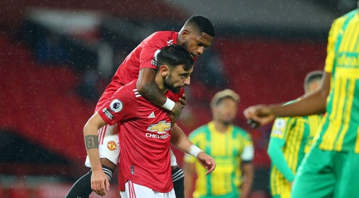 Bruno Fernandes làm sáng tỏ tranh cãi trận MU thắng West Brom