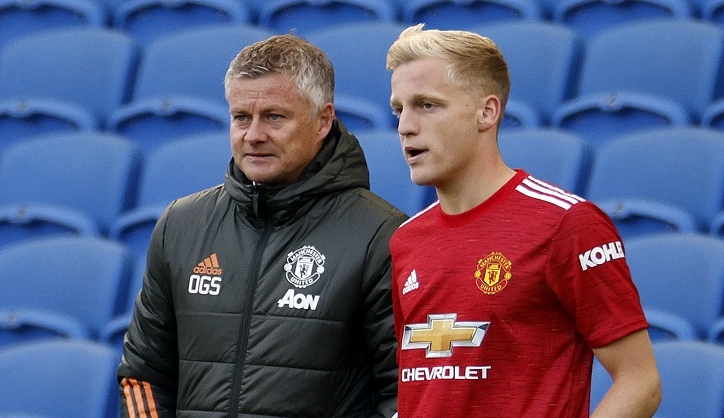 MU định đoạt tương lai Van de Beek và Lingard