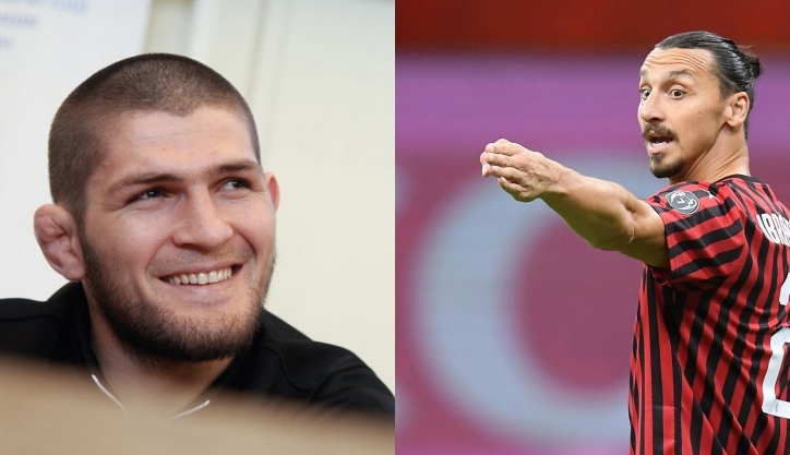 Khabib tiết lộ được Ibrahimovic mời đến AC Milan thi đấu