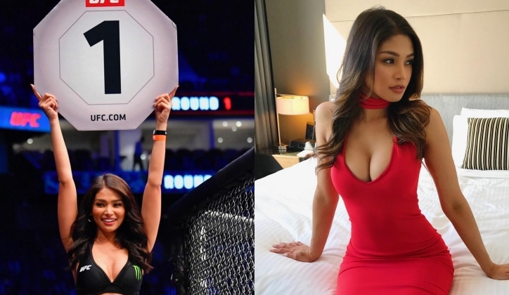 'Mãn đôi nhãn' với vẻ nóng bỏng của mỹ nhân UFC Red Dela Cruz