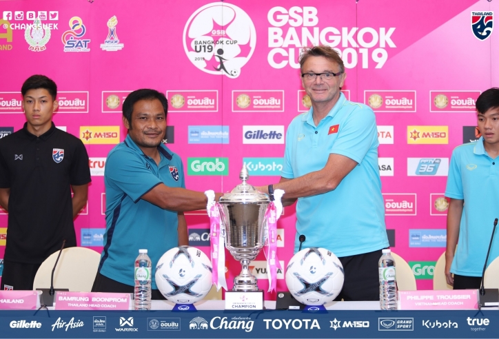 HLV Philippe Troussier tự tin đánh bại U19 Thái Lan