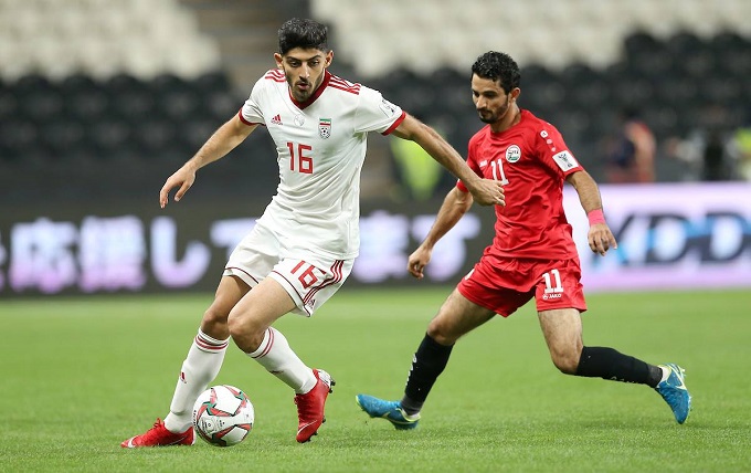 Iran vùi dập Campuchia với tỷ số 14-0