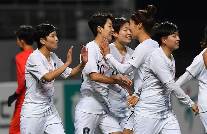 Nữ Hàn Quốc hủy diệt nữ Myanmar với tỷ số 7-0
