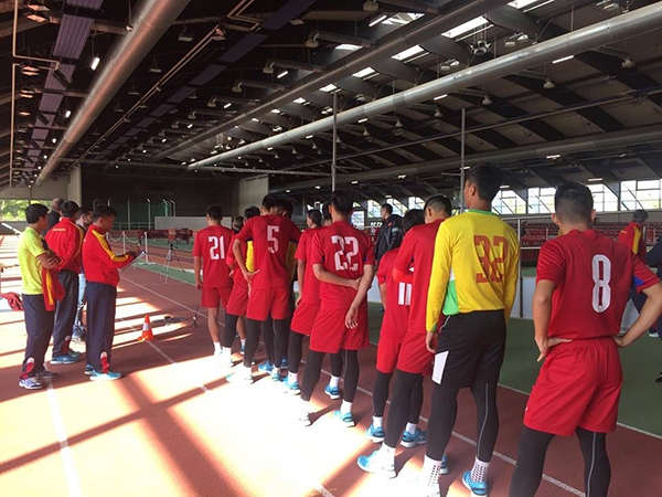 Sao HAGL dẫn đầu bài kiểm tra sức bền U20 Việt Nam tại Đức