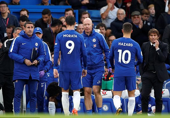 Morata 'reo sầu' cho Chelsea với chấn thương quái ác