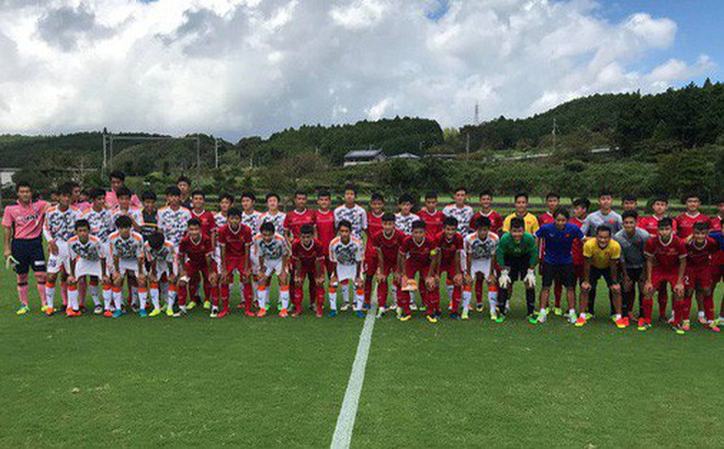 U16 Việt Nam rời Nhật Bản với trận thua U18 Shimizu S-Pulse