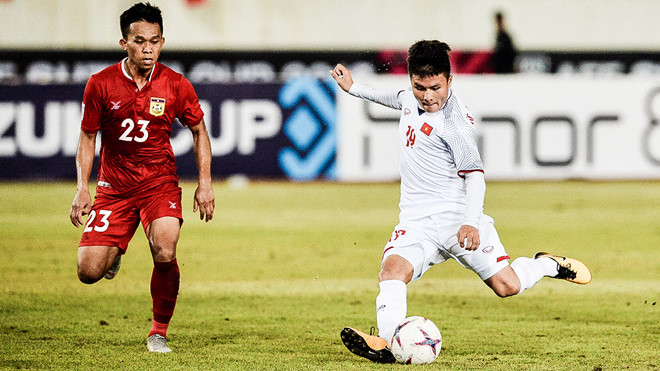 Quang Hải được trang chủ AFF Cup 2018 vinh danh