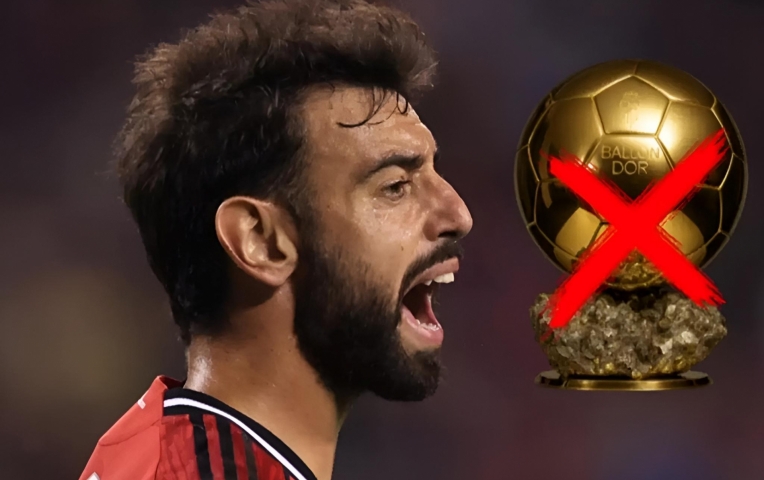 Bị gạch tên, Bruno Fernandes thốt lên 1 điều về Quả bóng Vàng 2025