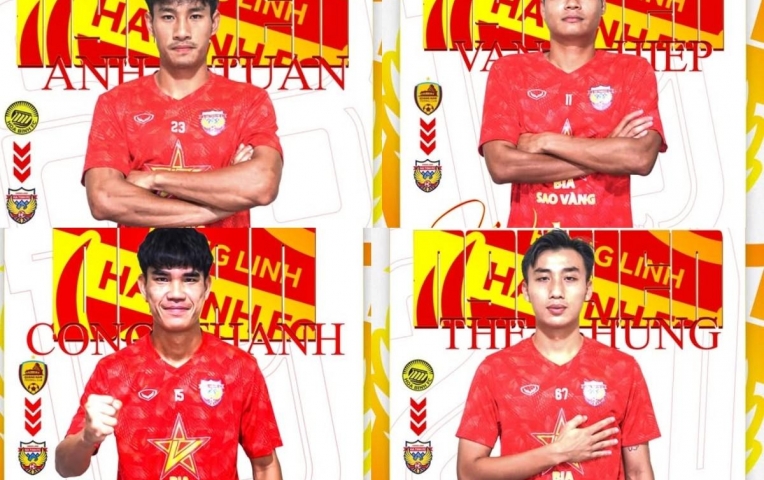 Hồng Lĩnh Hà Tĩnh chào đón loạt tân binh cho mùa giải mới