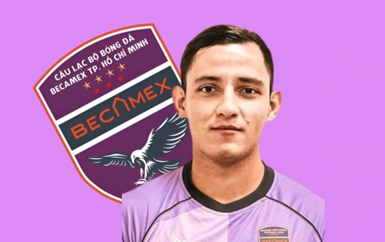 Tuyển thủ Guatemala gia nhập Becamex TP.HCM