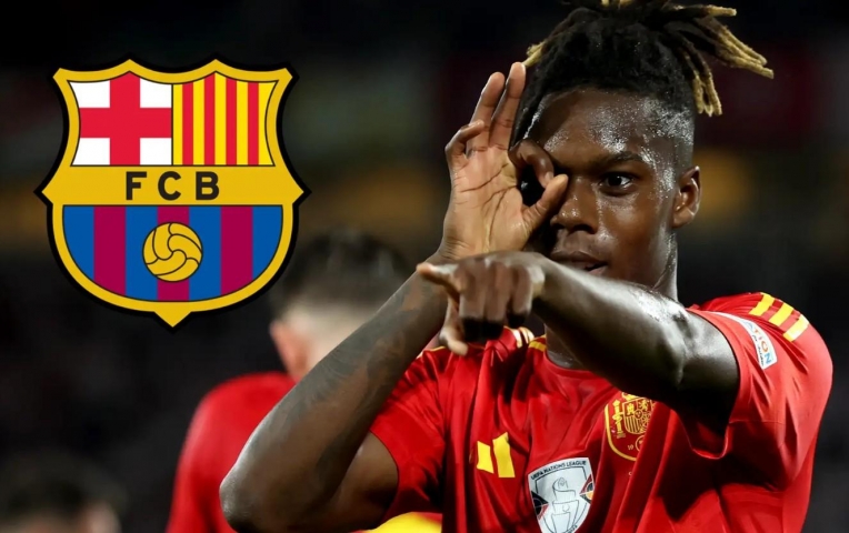 Nóng: Barcelona chốt xong thương vụ Nico Williams