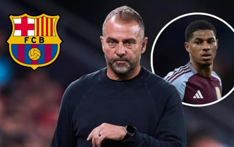 Vừa đến Barca, Rashford nhận ngay 'cú sốc' từ Hansi Flick
