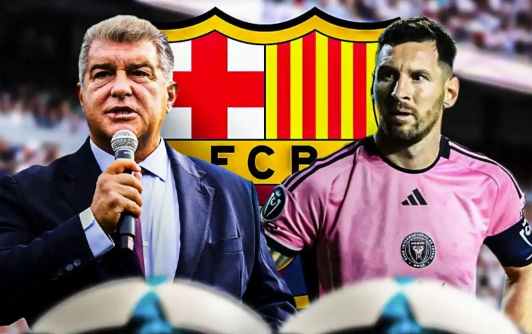 Messi trở lại, Laporta nguy cơ mất ghế chủ tịch Barcelona?