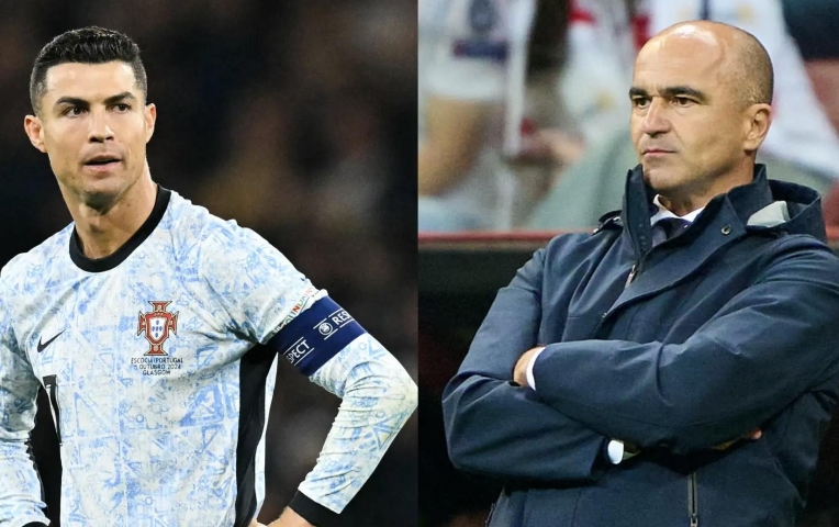 HLV Bồ Đào Nha ra phán quyết sau thẻ đỏ của Ronaldo