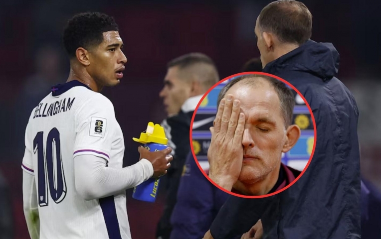 Tuchel cảnh báo Bellingham: 'Tôi không muốn thấy hình ảnh này nữa'