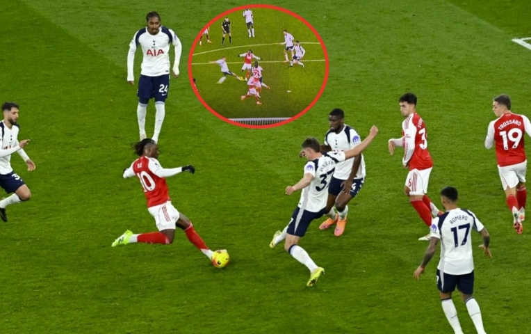 Tranh cãi dữ dội trận Arsenal vs Tottenham
