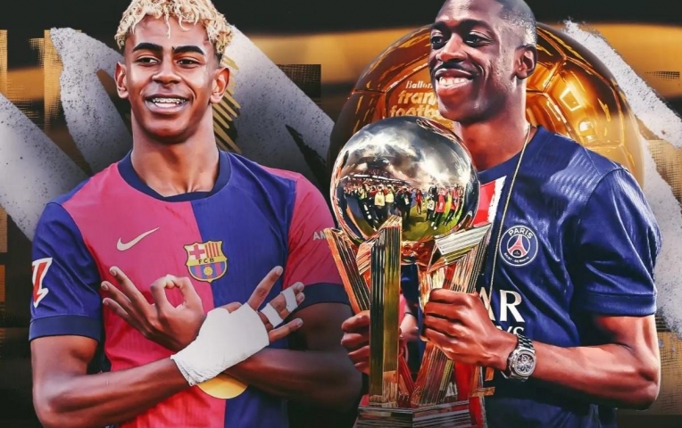 Hậu vệ PSG 'dội gáo nước lạnh' vào hy vọng Quả bóng Vàng của Lamine Yamal