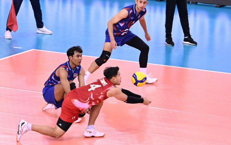 Thái Lan tiếp tục thắng đậm tại SEA V.League 2025